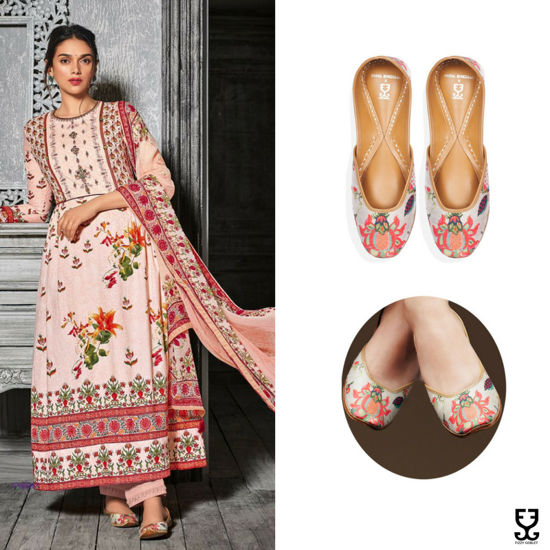Aditi Rao Hydari in Pomegranate Passion: Payal Singhal X Fizzy Goblet
