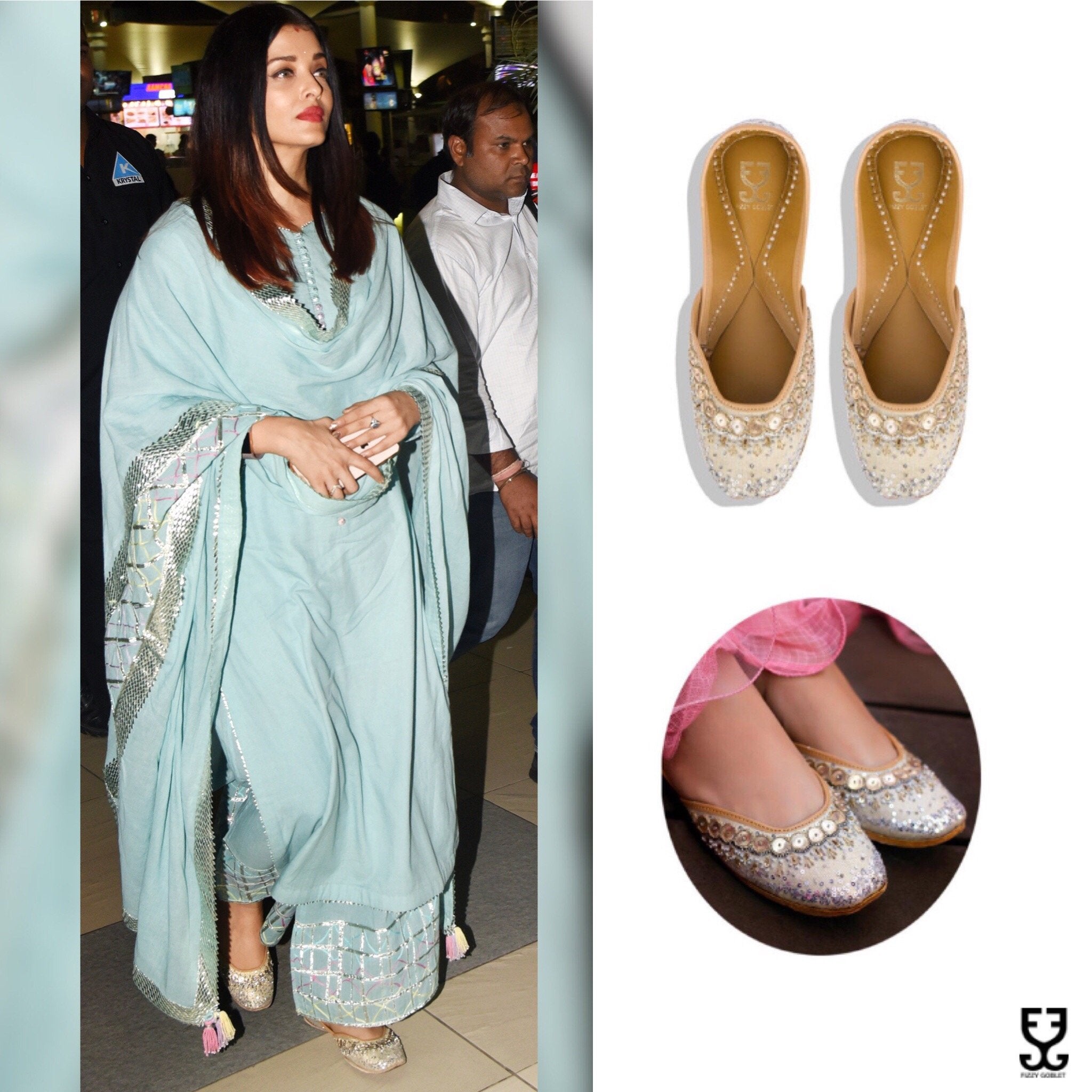 Aishwarya Rai in PIXIE DUST - SILVER & GOLD