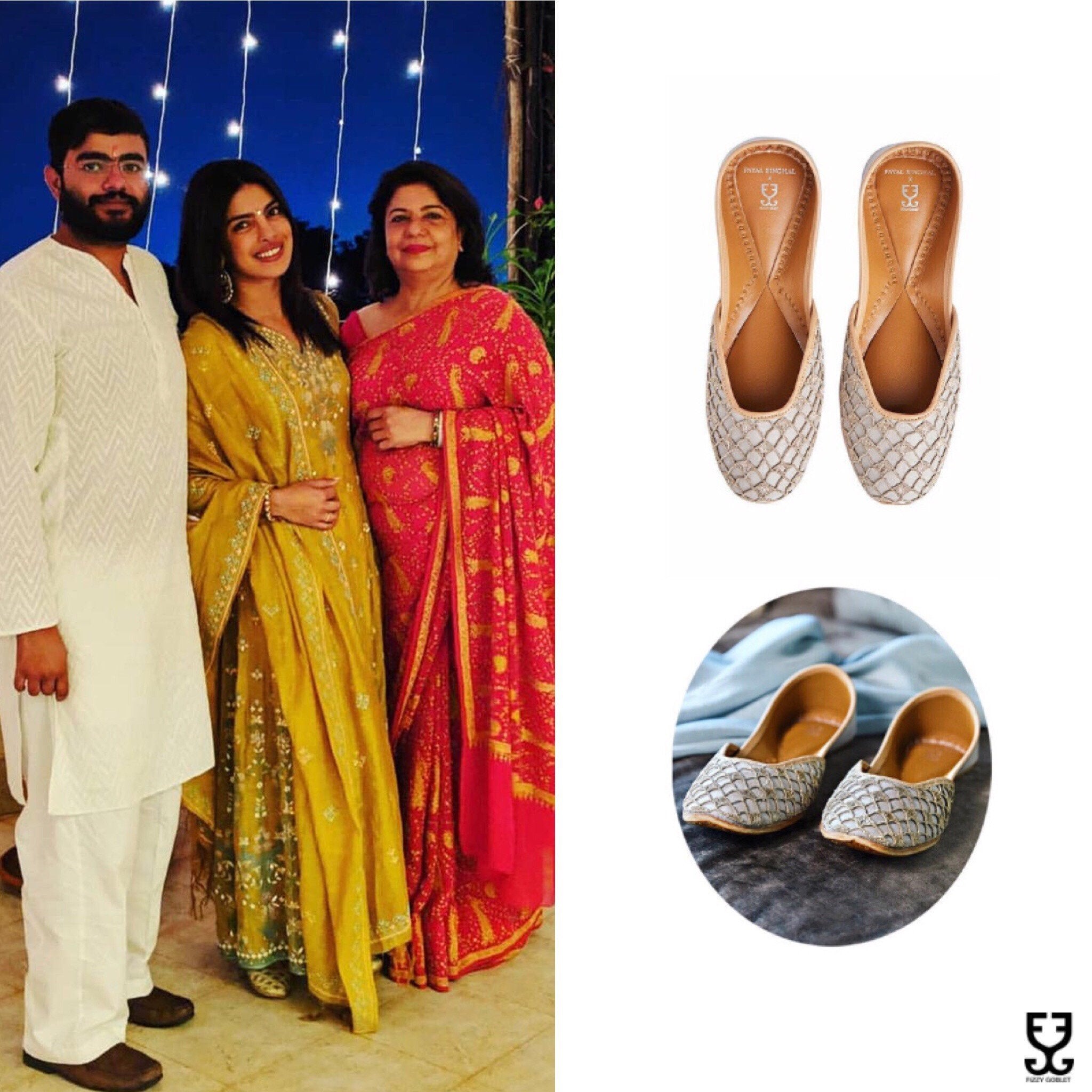 Priyanka Chopra in SHADOW DANCE: PAYAL SINGHAL X FIZZY GOBLET