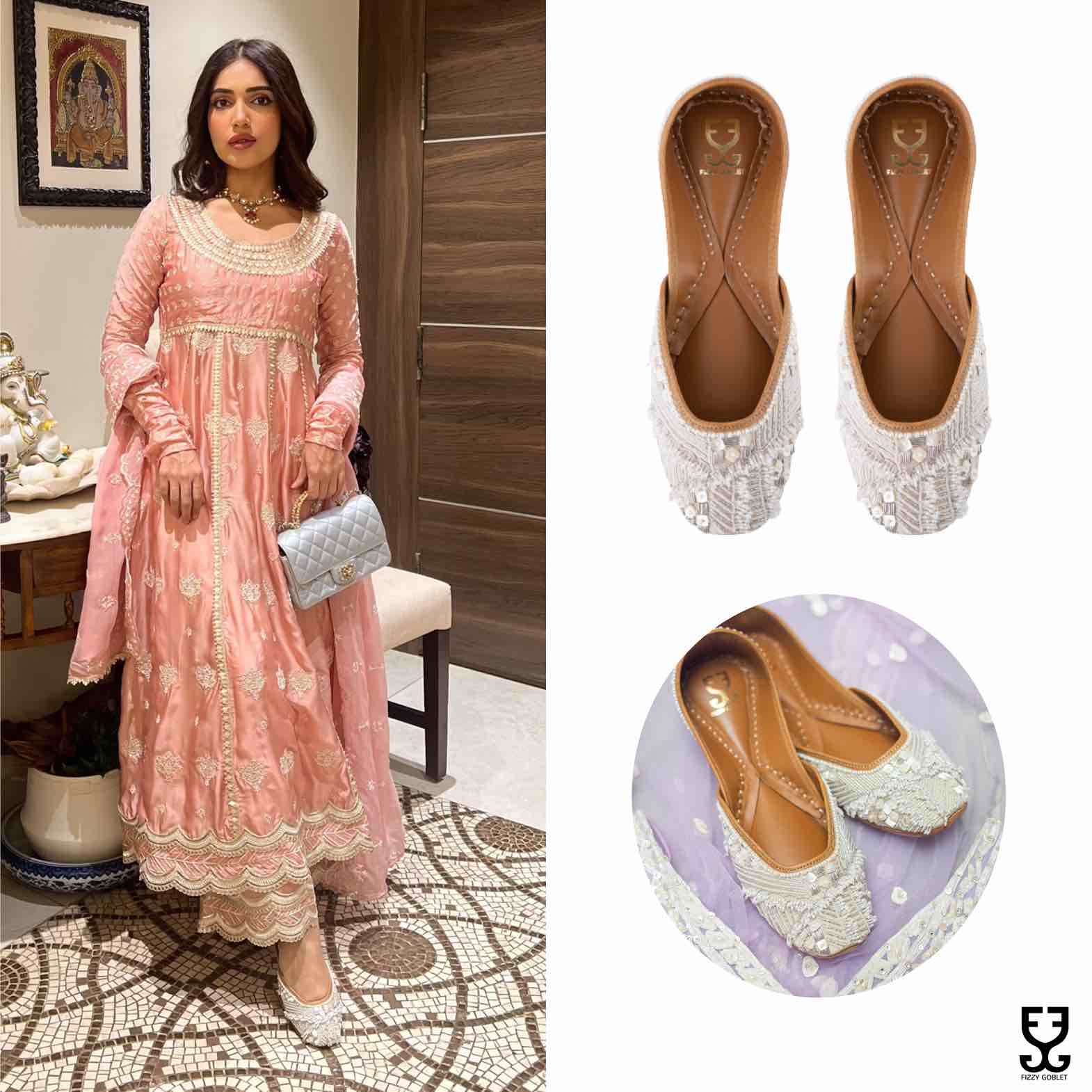 Bhumi Pednekar in Bling It On : Juttis