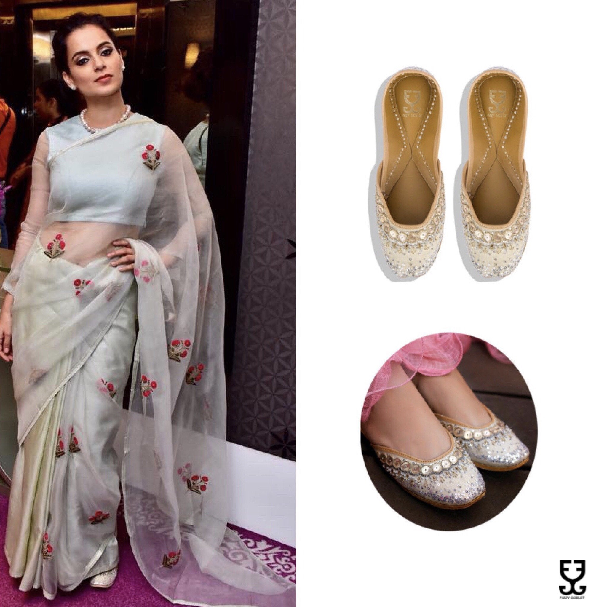 Kangana Ranaut in PIXIE DUST - SILVER & GOLD