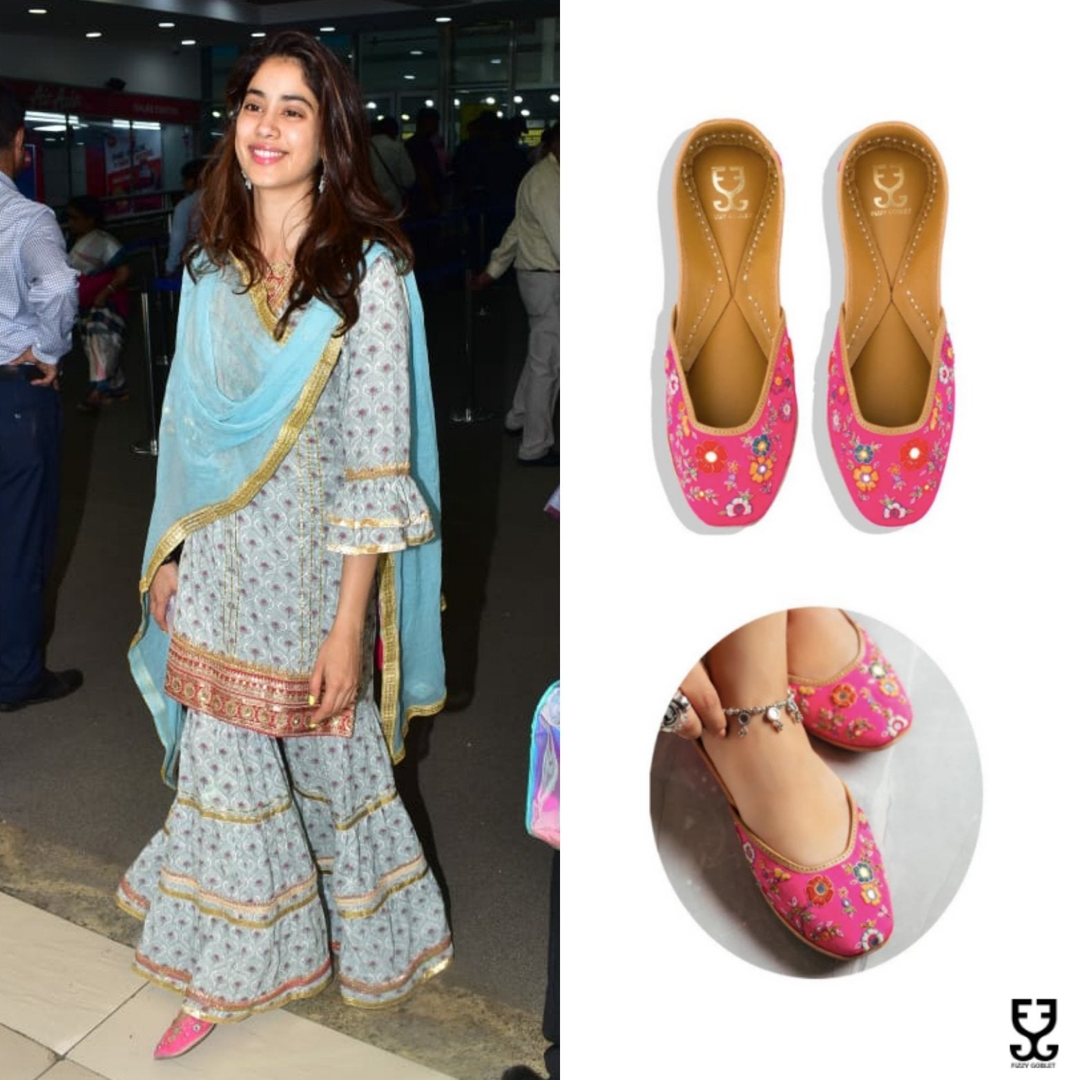 Janhvi Kapoor in CANDY CANE ROCKS