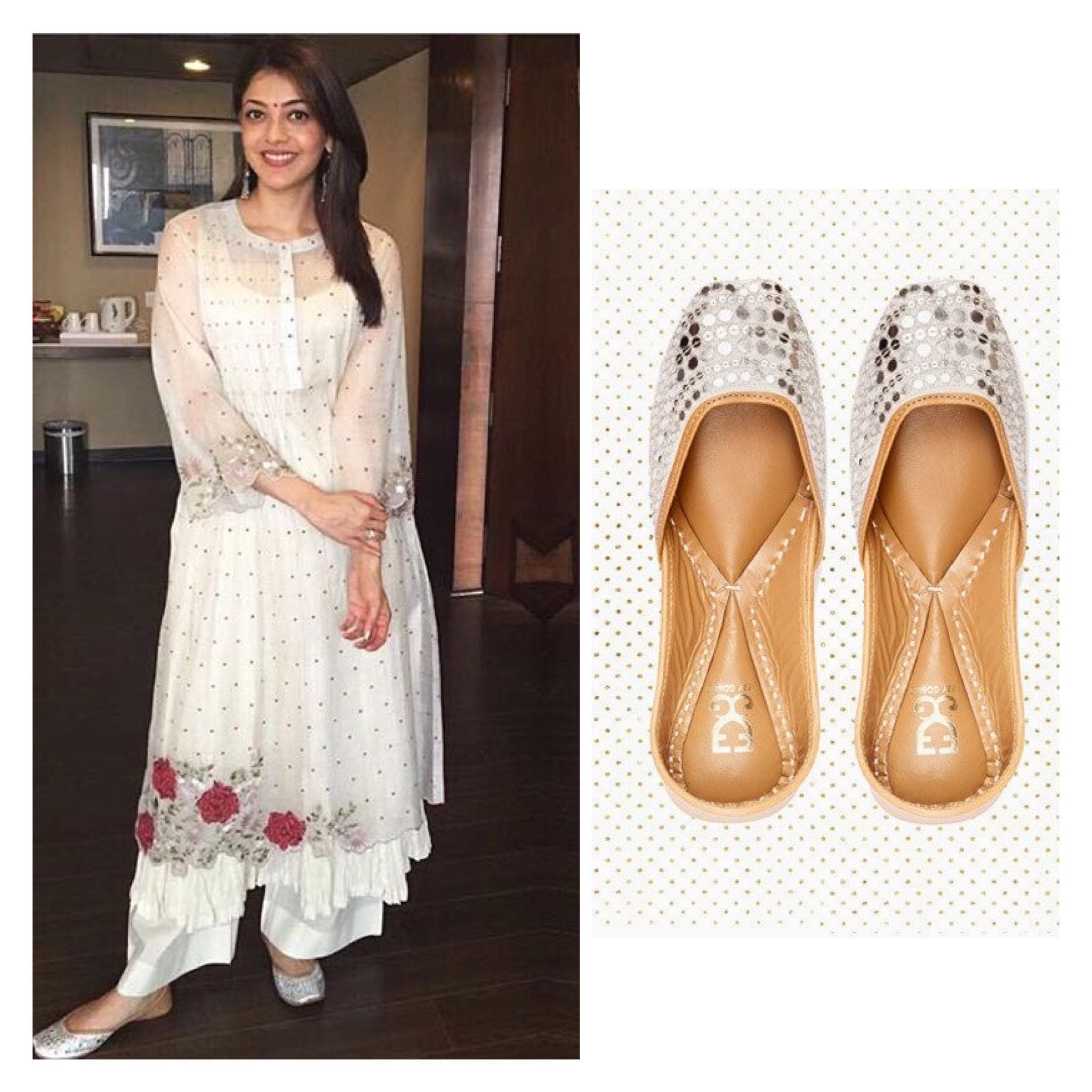 Kajal Aggarwal in SHIMMER PEARL