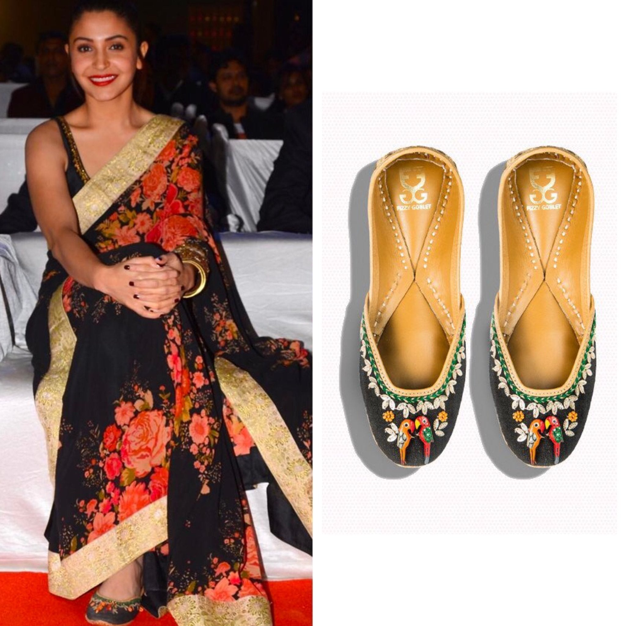 Anushka Sharma in PARROTS - MYSTERIOUS BLACK