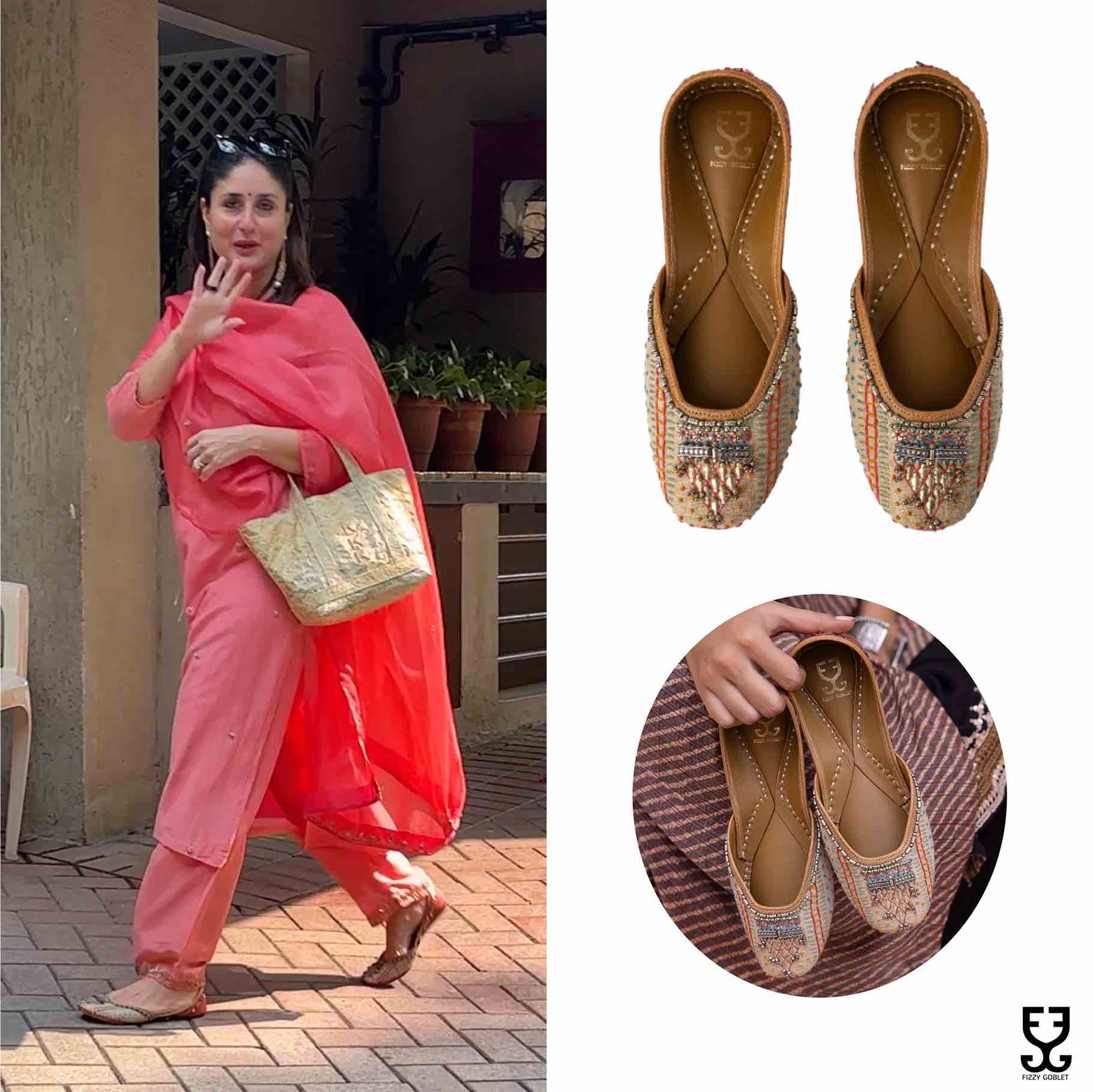 Kareena Kapoor Khan in City Palace : Juttis
