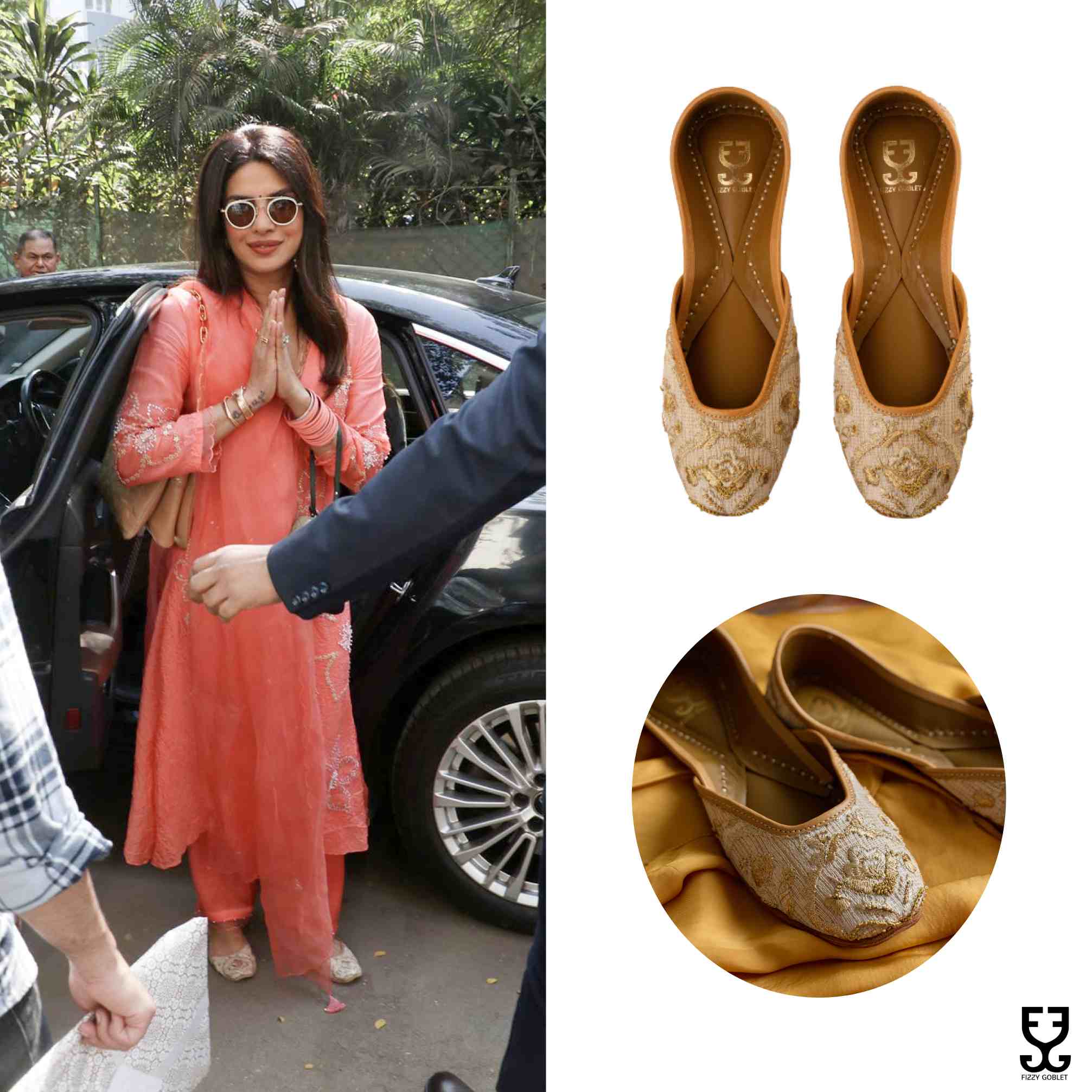 Priyanka Chopra in Phoenix : Juttis