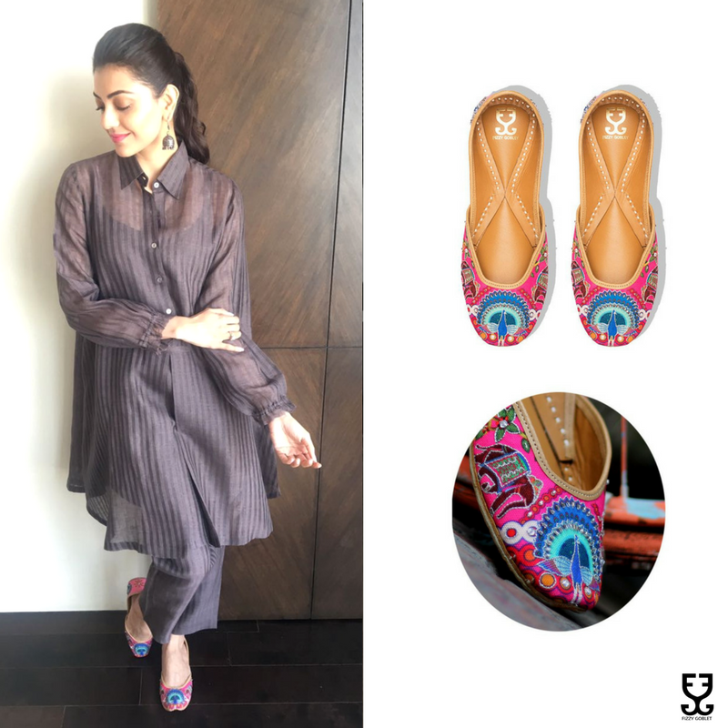 Kajal Agarwal in MISCHIEVOUS MORNI PINK