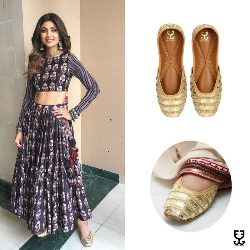 Shilpa Shetty in GOLDEN SUNRISE