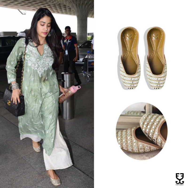 Jhanvi Kapoor in AISHA- IVORY & GOLD- LIMITED EDITION
