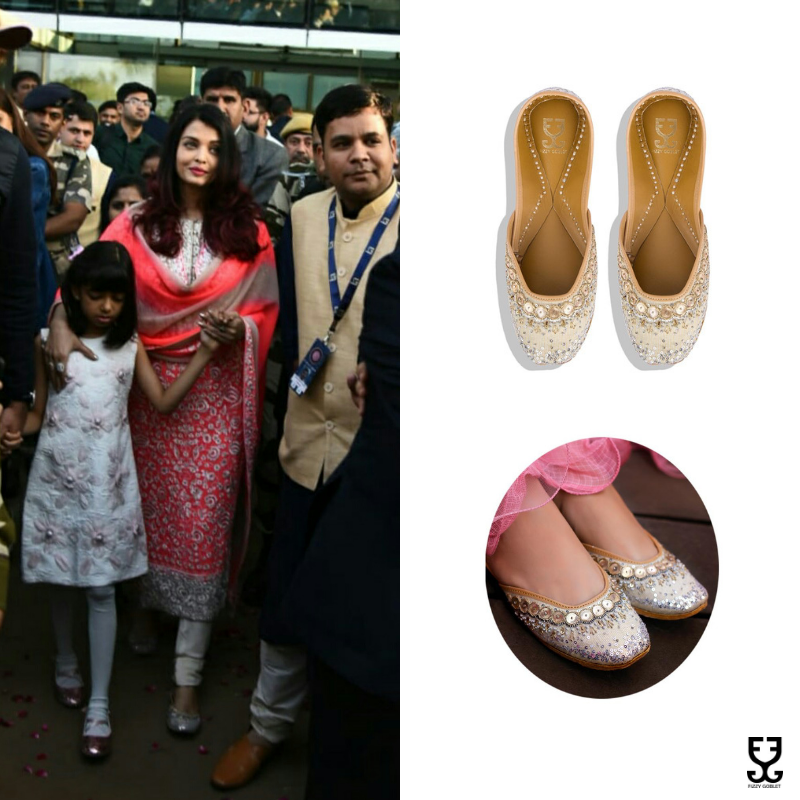 Aishwarya Rai in Pixie Dust - Silver & Gold