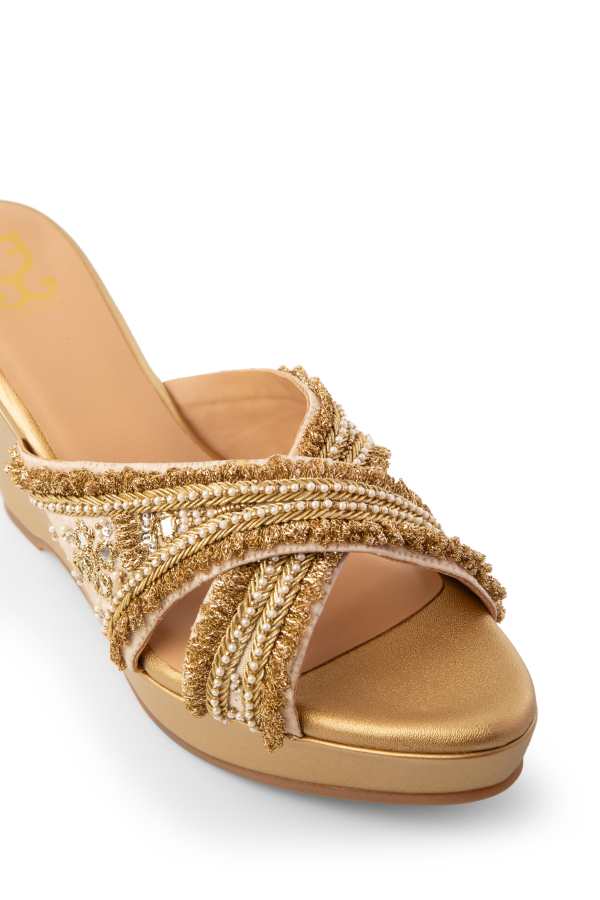 24K Magic : Criss Cross Wedge