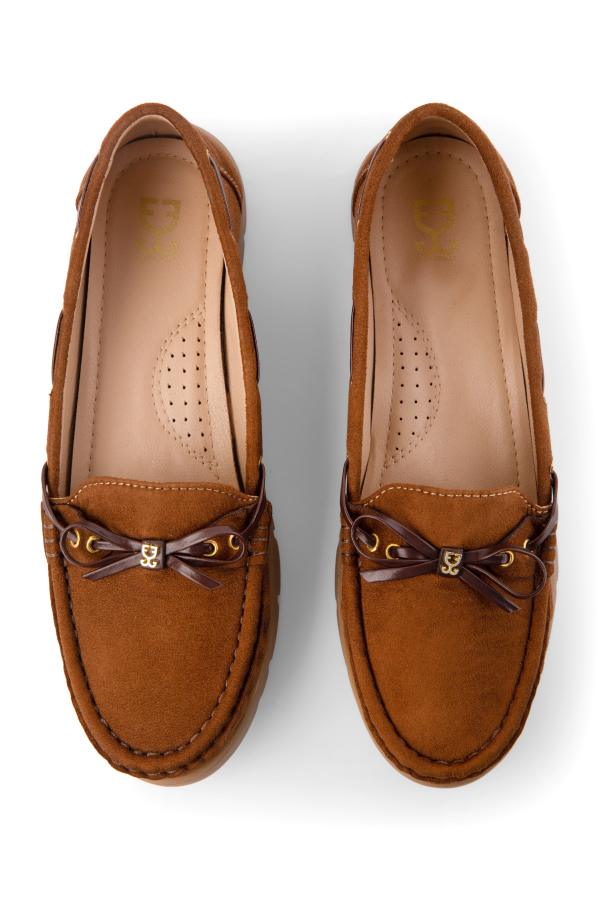 Flex Up - Caramel Brown : Loafers