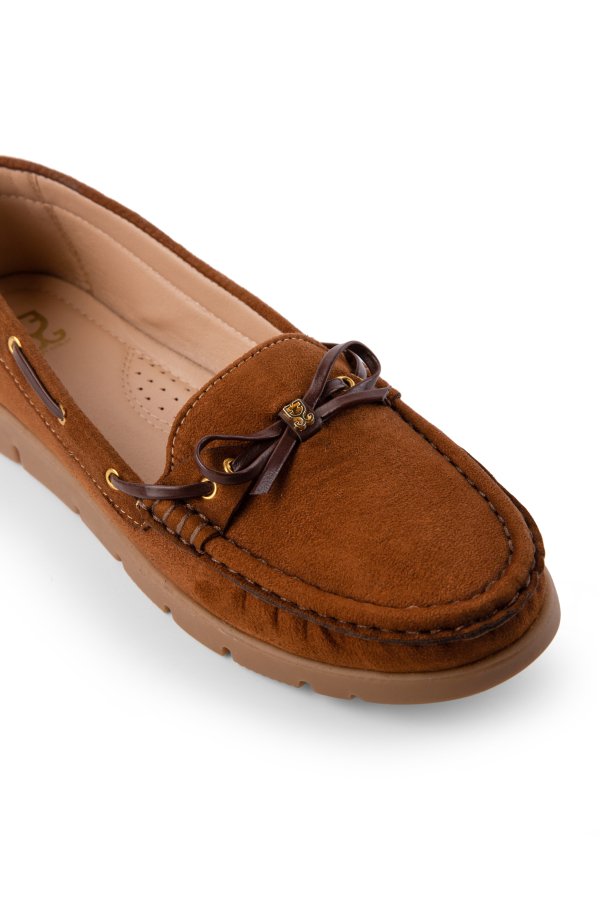 Flex Up - Caramel Brown : Loafers