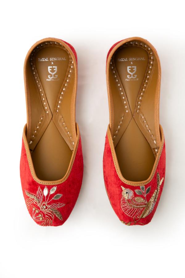 Lovebird : Juttis - Payal Singhal x Fizzy Goblet - Limited Edition