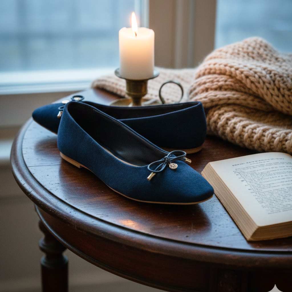 Monday Blues : Ballet Flats