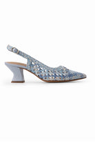 Powder Puff : Pointed Block Heels