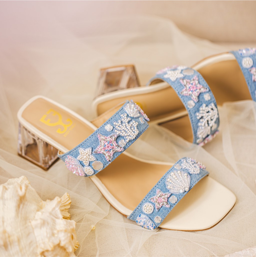 Shell Yeah : Block Heels