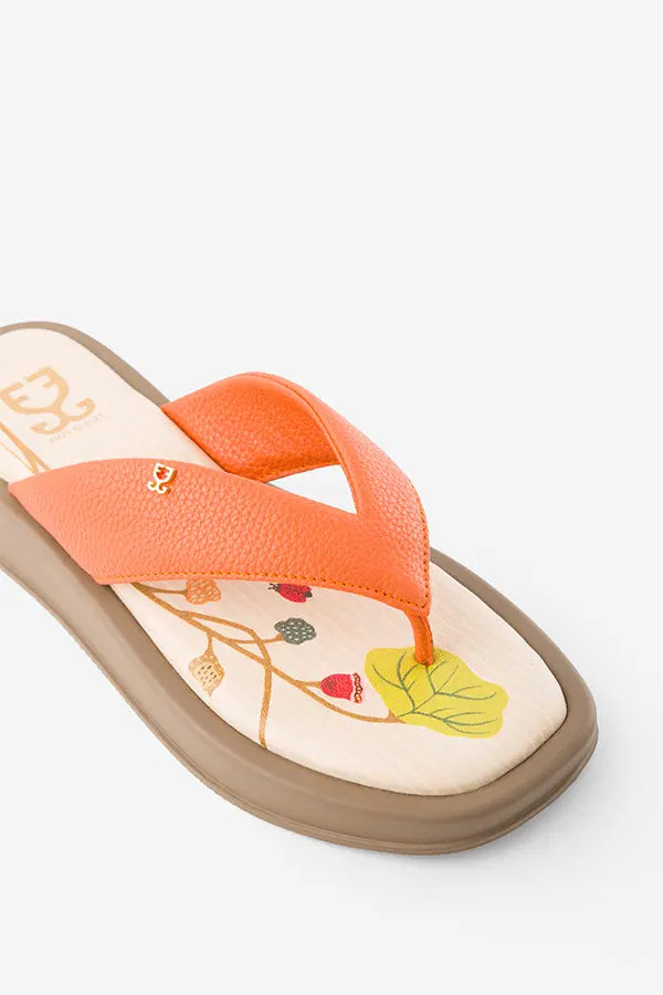 Sunny Hunny : Bomba Sliders - Orange - Handcrafted - Fizzy Goblet