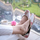 Belle's Rose : Juttis - Ivory: Payal Singhal X Fizzy Goblet