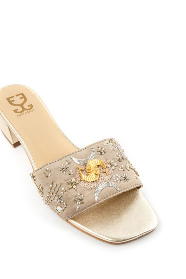 Zodiac : Sandal Heels - Champagne