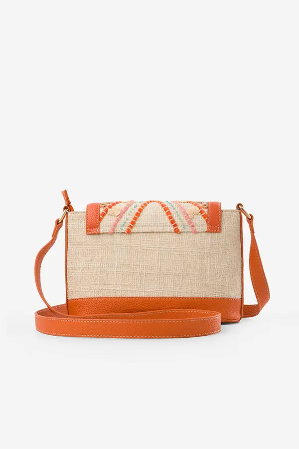 Lucky Orange : Sling Bag - Handcrafted - Fizzy Goblet