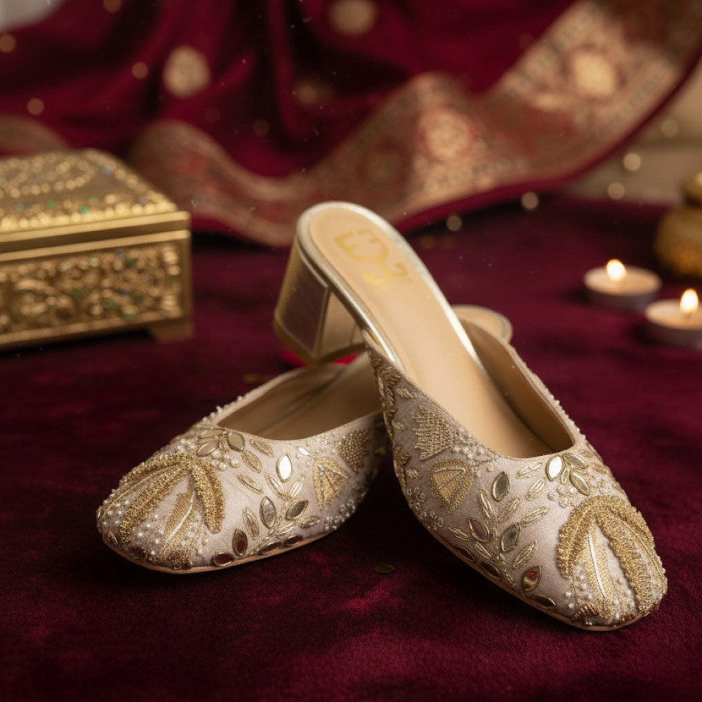 White Lotus : Heels - Payal Singhal x Fizzy Goblet - Limited Edition