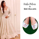 Belle's Rose : Juttis - Ivory: Payal Singhal X Fizzy Goblet