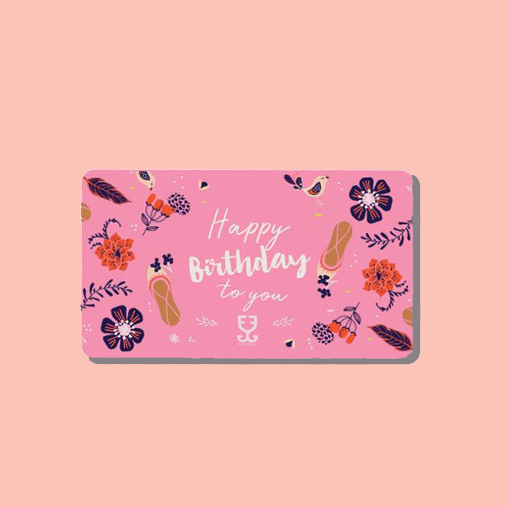 Happy Birthday : Gift Card