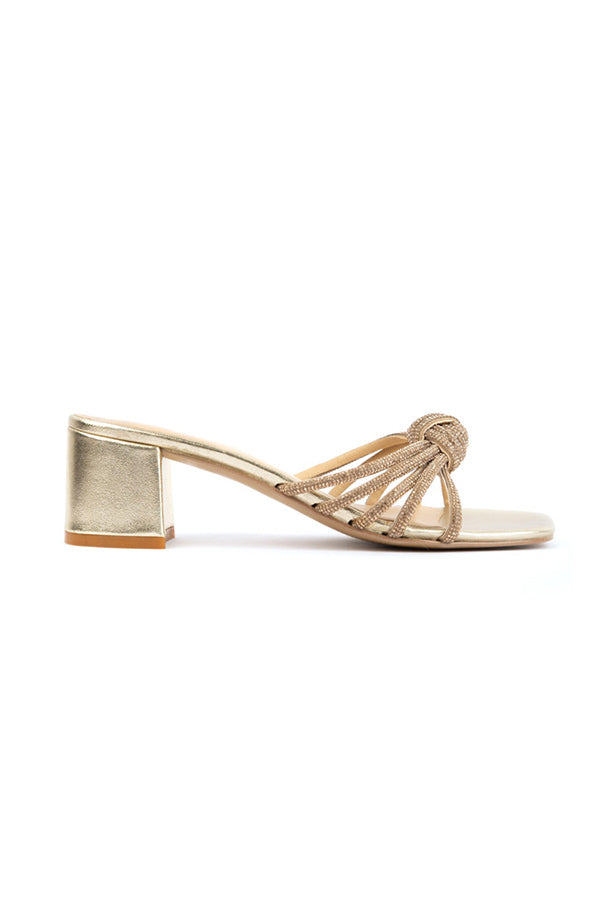Mambo : Knot Heels - Golden
