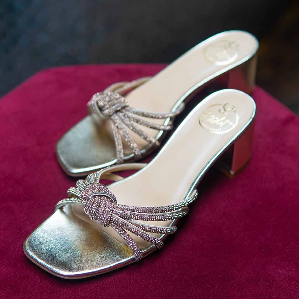 Mambo : Knot Heels - Golden