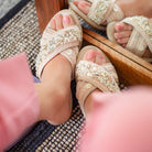 White Sands : Criss Cross Slides - Limited Edition