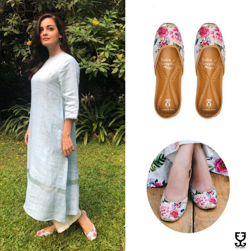 Dia Mirza in BULBUL'S SONG: PAYAL SINGHAL X FIZZY GOBLET