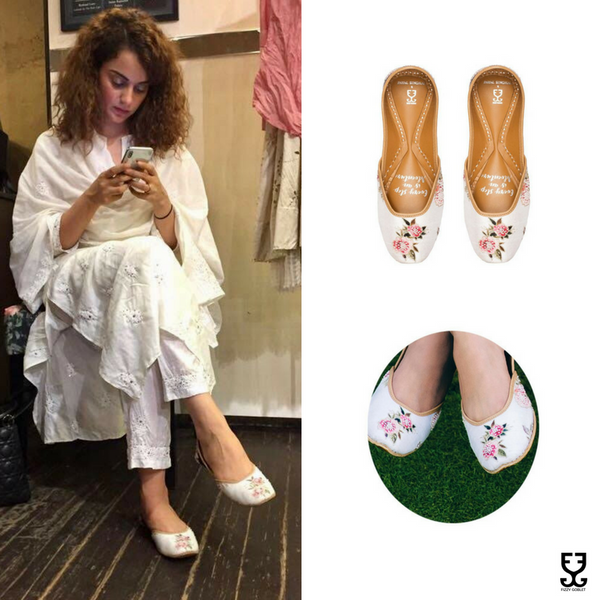 Kangana Ranaut in BELLE'S ROSE - IVORY: PAYAL SINGHAL X FIZZY GOBLET