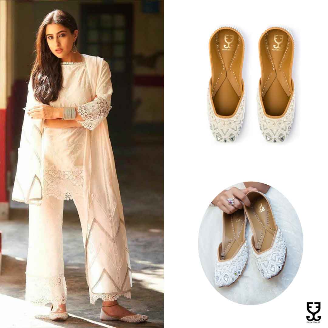 Sara Ali Khan in Nice as Ice Juttis