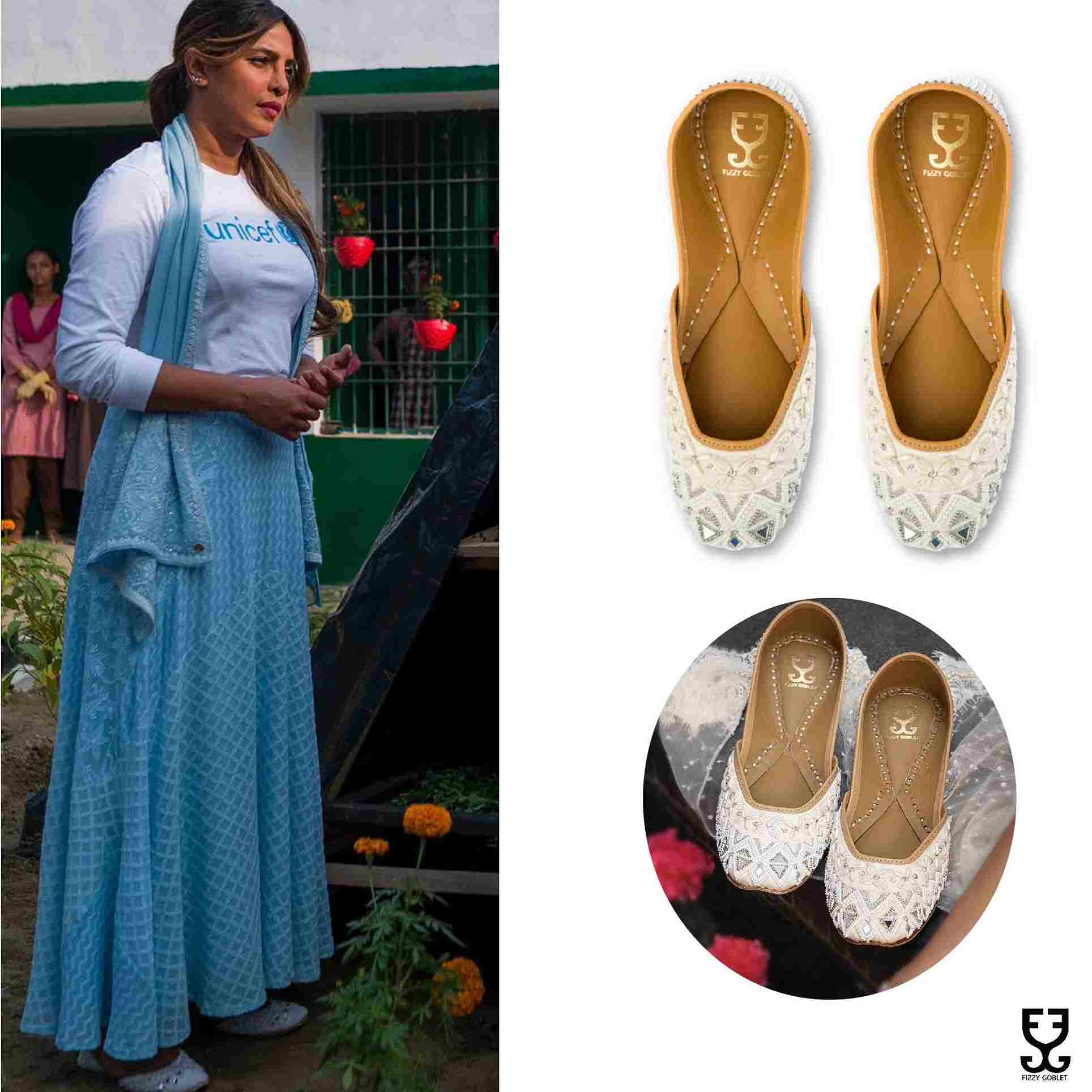 Priyanka Chopra in Nice As Ice : Juttis