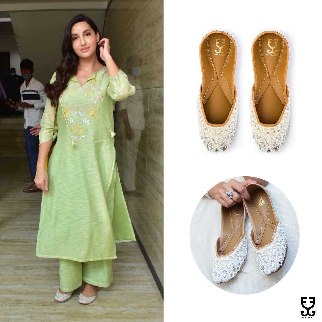 Nora Fatehi in Nice as Ice Juttis