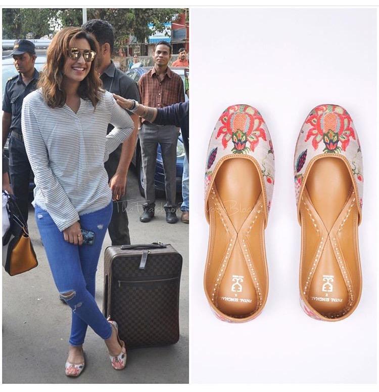 Parineeti Chopra in POMEGRANATE PASSION: PAYAL SINGHAL X FIZZY GOBLET