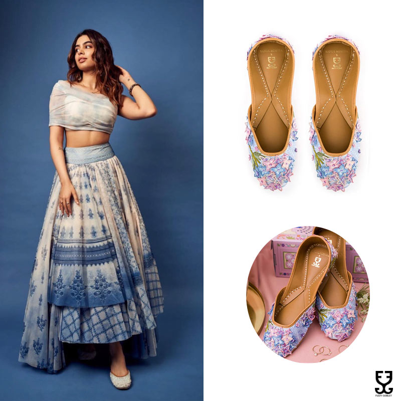 Khushi Kapoor in Khwaabeeda : Juttis - Rahul Mishra x Fizzy Goblet