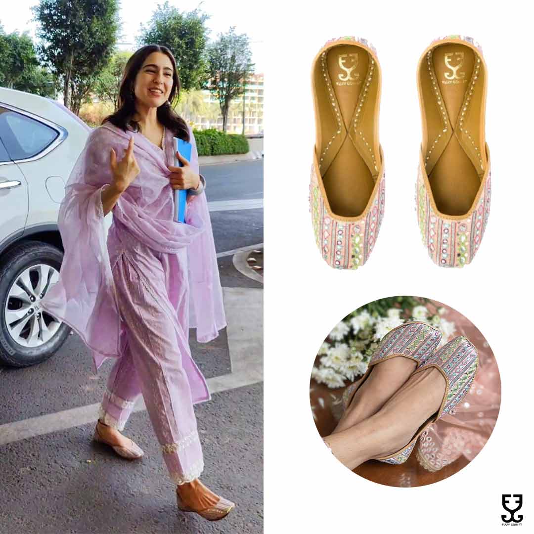 Sara Ali Khan in Shooting Star : Juttis