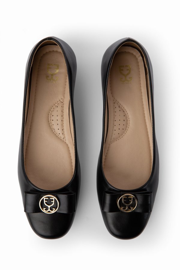 Chief Fun Officer - Black : Ballet Flats