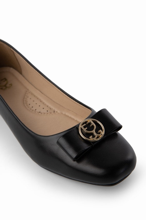 Chief Fun Officer - Black : Ballet Flats