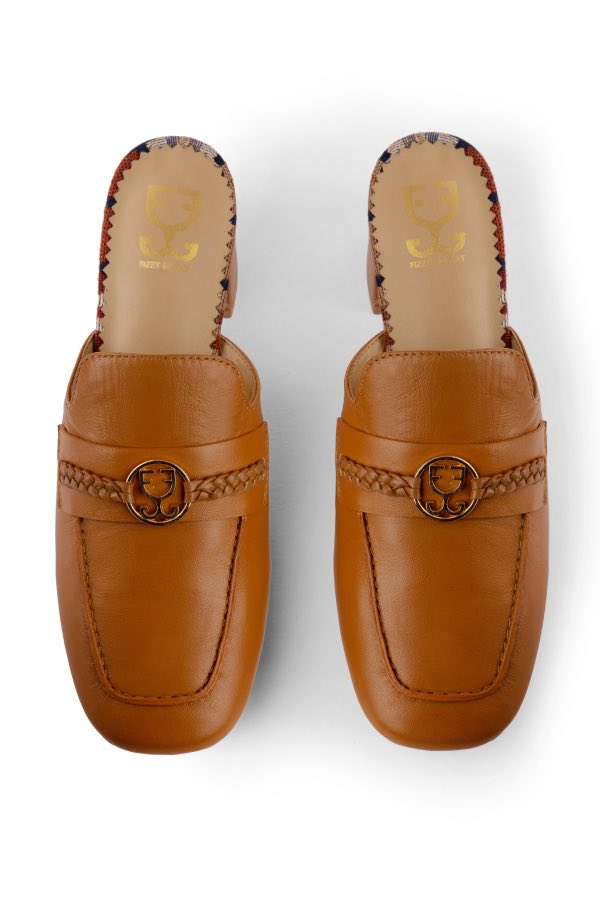 Coffee Run Crew - Tan Brown : Loafers Heels