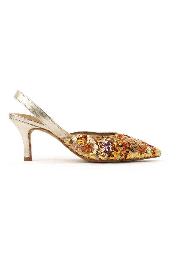 Crackling Jalebi : Salsa Mule Heels - Kareena Kapoor Khan x Fizzy Goblet - Limited Edition