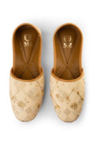 Dreamer Ivory Embellished : Juttis For Men