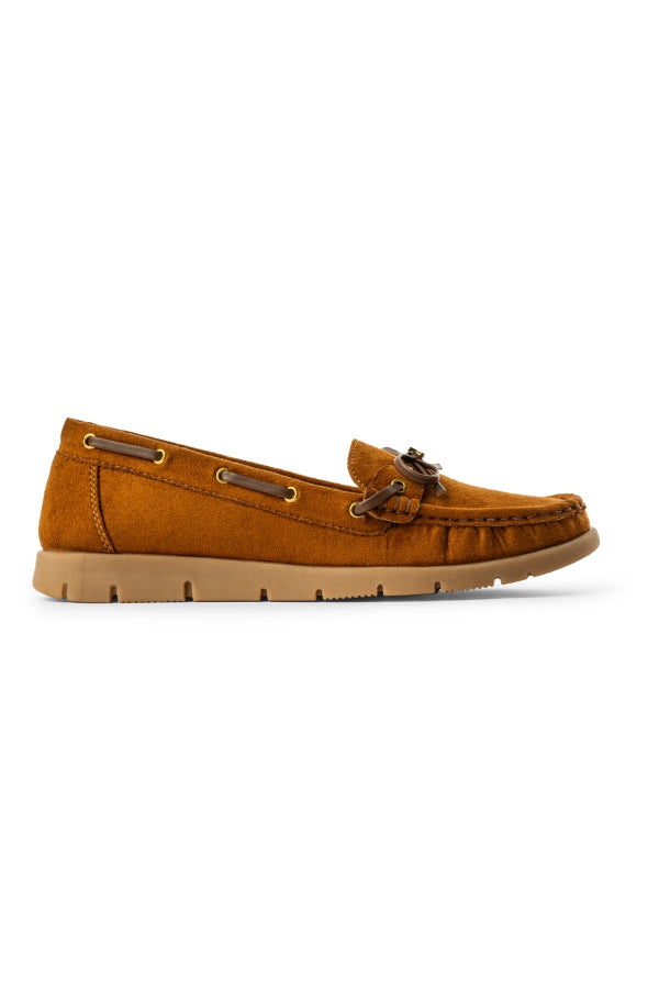 Flex Up - Caramel Brown : Loafers