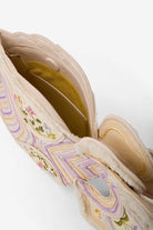 Floral Finomena : Fish Bag - Ivory Handcrafted - Fizzy Goblet - Sling Bag