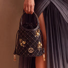 Queen B - Black : Potli Bag