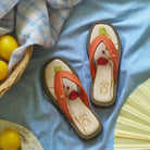 Sunny Hunny : Bomba Sliders - Orange - Handcrafted - Fizzy Goblet