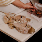 Gold Standard : Sandal Heels