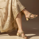 Golden Hour Glam: Sandal Heels